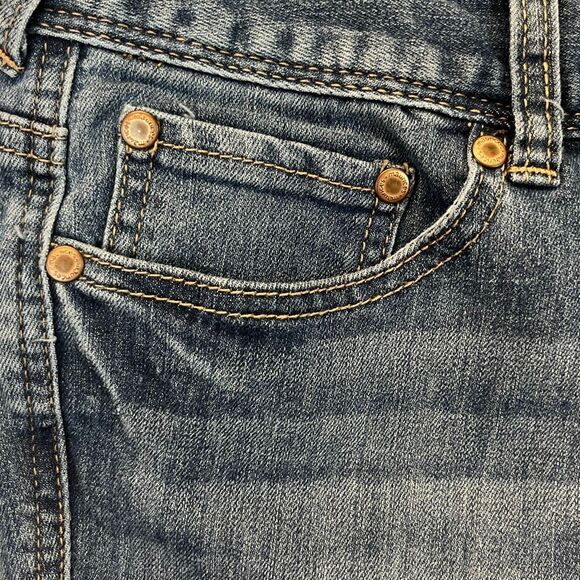 MAURICES Jeans Women's Size 9/10 Long Blue Denim Mid-Rise Bootcut Medium Wash - Picture 5 of 16